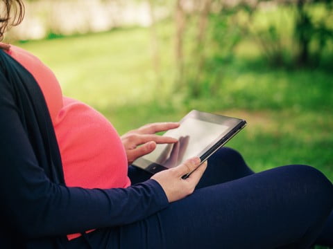 Onlinekurser for gravide