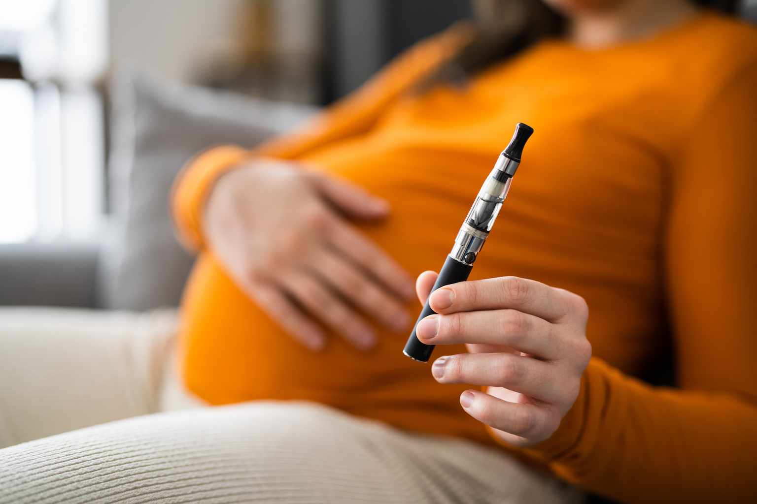 e cigaretter graviditet